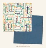 PAPIER 30x30 - now and then SMART - SREBRNY NT1035