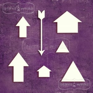 TEKTURKA STRZAŁKI ELESTRZ LATARNIA MORSKA