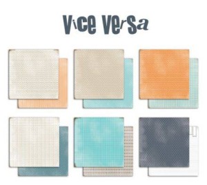 ZESTAW PAPIERÓW 30x30 6SZT VICE VERSA PS108 TOGA