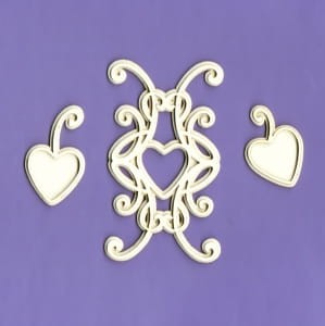 TEKTURKA ORNAMENTY DESIRE zestaw 1 1,5mm 349 CraftyMoly