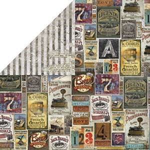 PAPIER 30x30 - VINTAGE MAN 05 CP-VM05 CRAFT&YOU