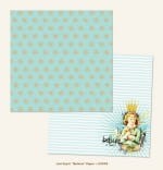 PAPIER 30x30 - just sayin JS1003 brokatowy MME