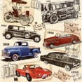 SERWETKA HOME FASHION Classic Cars 211625