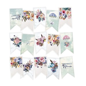 Papierowy banerek / die cut When we first met 15szt P13-392 PIĄTEK 13-STEGO