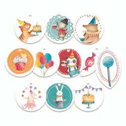 Zestaw tagów Piatek 13-go Happy Birthday 01 P13-423