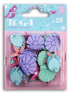 TOGA ELEMENTY DREWNIANE FB023 SOUS LA MER 25SZT