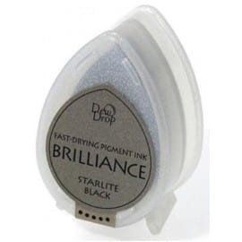 TUSZ TSUKINEKO-BRILLIANCE PIGMENT ROZGWIEŻDŻONA. SREBRO BD-90