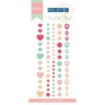 KRYSZTAŁKI MARIANNE PINK&MINT 72SZT PL4504