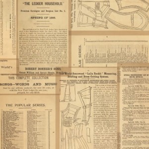 PAPIER 30X30 - LOST AND FOUND BROKATOWY LF4034 MME