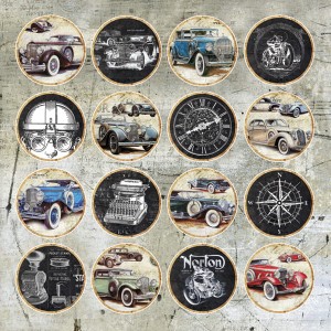 PAPIER 30x30 - VINTAGE MAN 07 CP-VM07 CRAFT&YOU