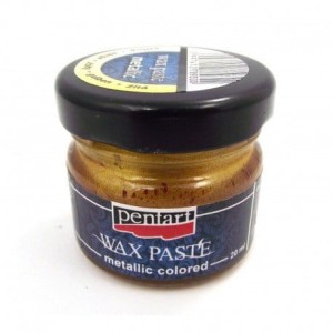 PASTA WOSKOWA WAX PASTE ZŁOTY METALIC 20ML PENTART