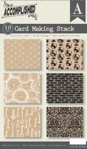 ZESTAW Card Making Stack 3X6 DESIGNS AUTHENTIQUE ACC024