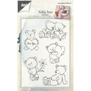 STEMPEL AKRYLOWY 5szt Teddy bear JOY!CRAFTS 6410/0460
