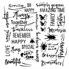 MASKA - SZABLON 15x15 MY LETTERS 13arts ARTS550