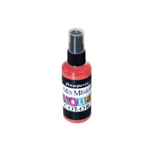 MGIEŁKA AQUACOLOR spray 60ML CZERWONY PERŁOWY KAQ024 STAMPERIA