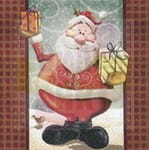 SERWETKA COLOURFUL MIKOŁAJ KRATA SZKOCKA