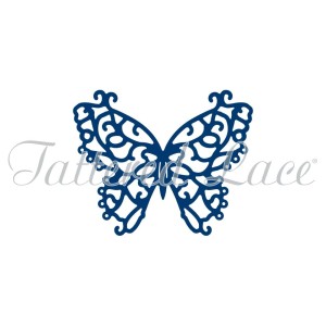 WYKROJNIK TATTERED LACE D1232  - Ornate Butterfly - MOTYL