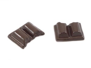 OZDOBA MINI CZEKOLADA 1SZT 6x18x23 mm