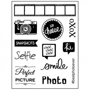 STEMPEL KAUCZUKOWY 12SZT PHOTO MIX  WTKCC92