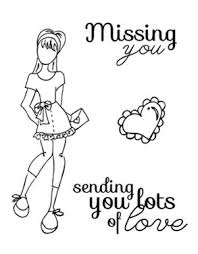 STEMPEL CLING STAMP 910488 MISSING YOU