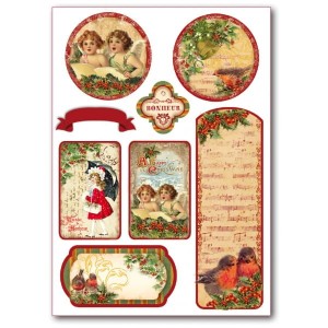 ETYKIETY SAMOPRZYLEPNE ANIOŁKI DFLB002