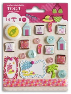 ĆWIEKI TOGA WAKACJE BEACH GIRL 20SZT AF57