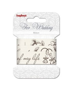 TASIEMKA DRUKOWANA FOR WEDDING   SCB390408