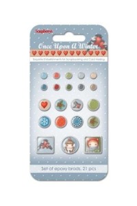 ĆWIEKI ScrapBerry's 21szt ONCE UPON A WINTER SCB340978