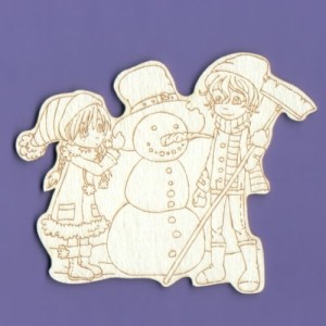 TEKTURKA Moly i Olly lepią bałwana 1,5mm 031A CraftyMoly