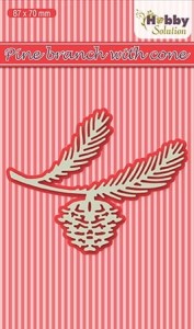 WYKROJNIK HOBBY GAŁĄZKA Z SZYSZKĄ HSDJ021