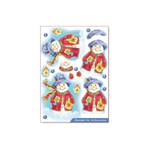 ELEMENTY 3D STAMPERIA  DF3DA508 BAŁWANKI