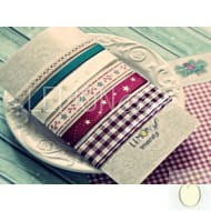 ZESTAW TASIEMEK Świąteczne życzenia LEMONCRAFT