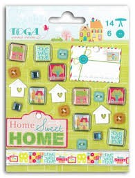 ĆWIEKI TOGA HOME SWEET HOME 20SZT AF42
