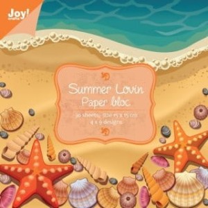 ZESTAW PAPIERÓW 15X15 36SZT SUMMER LOVIN JOY!CRAFTS