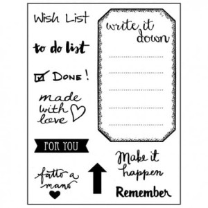 STEMPEL KAUCZUKOWY 10SZT WISH WTKCC91