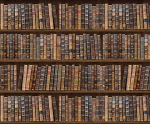 PAPIER NATURA 24X34 REGAŁY KSIĄŻEK