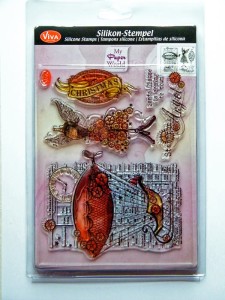 STEMPEL AKRYLOWY VIVA 114 STEAMPUNK MANEKIN