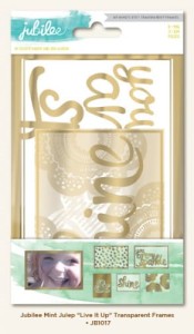 KARTY TRANSPARENTNE ZŁOTE 6SZT JB1017 MME