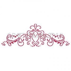 MASKA - SZABLON 38X15 KSB157 ORNAMENT