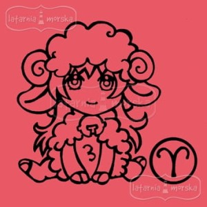 STEMPEL GUMOWY Zodiak - Baran H-LM-STA035 LATARNIA MORSKA